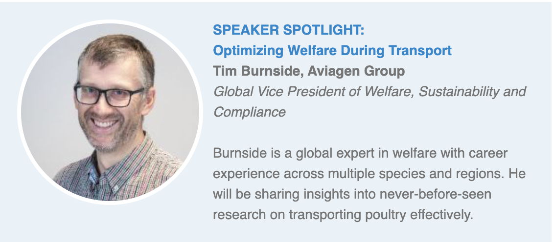 Tim Burnside, Aviagen